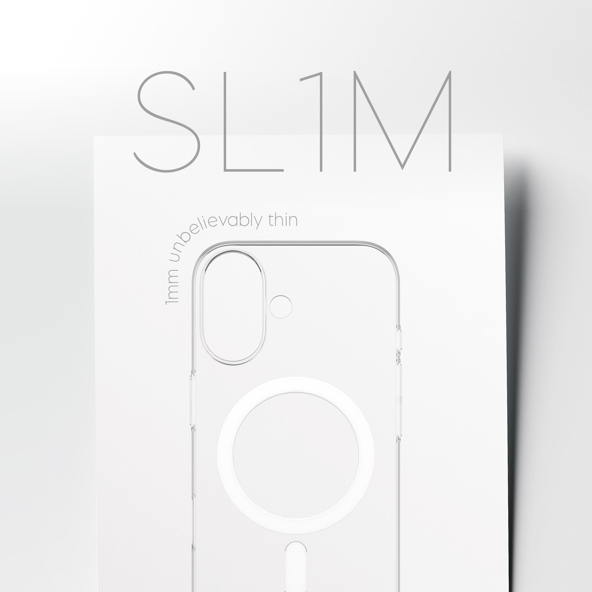 CARE™ by PanzerGlass® SL1M Case Transparent w. MagSafe iPhone 17